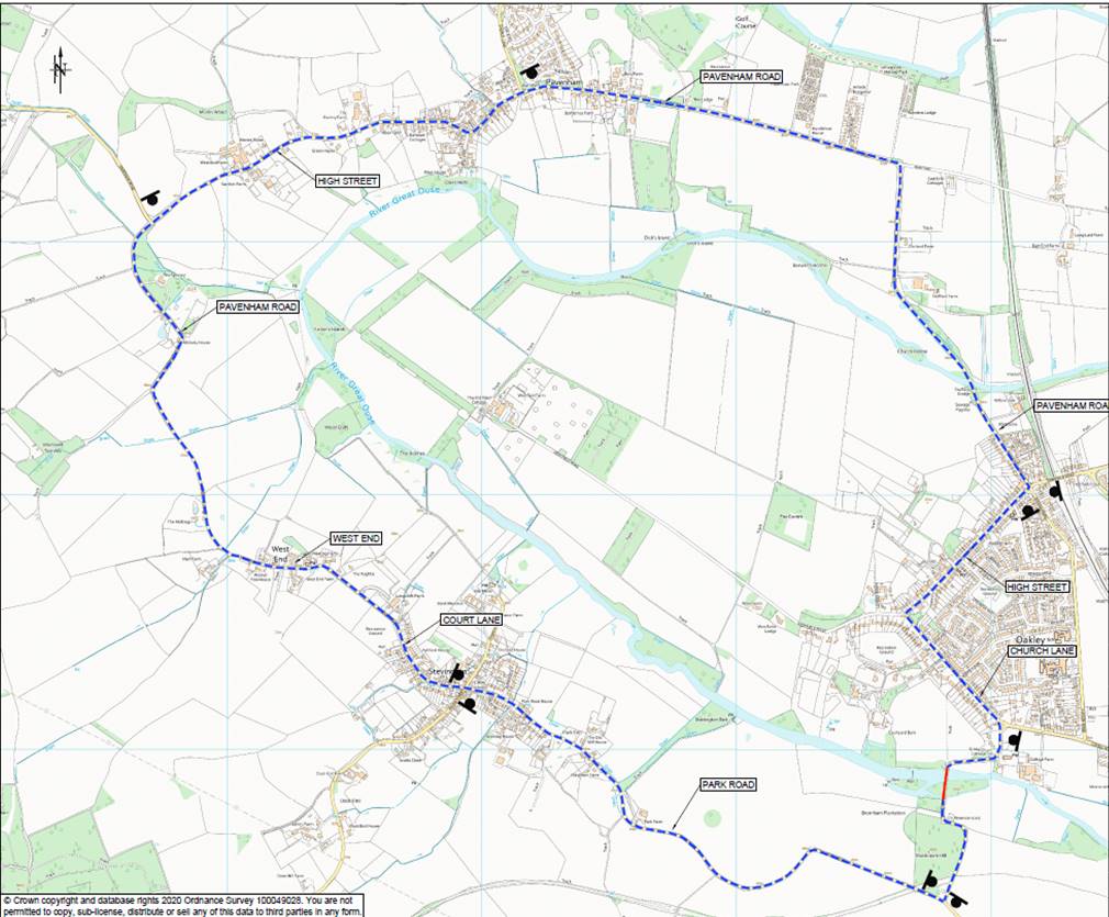 Bridge closure alternative route