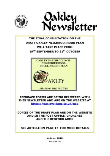 Autumn 2018 - This link will open a PDF